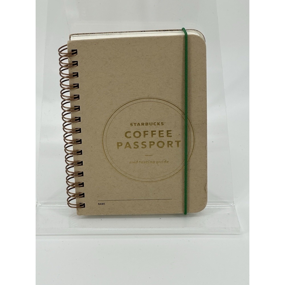 2013 Starbucks Coffee Passport - New - All Stickers - Partner Issued